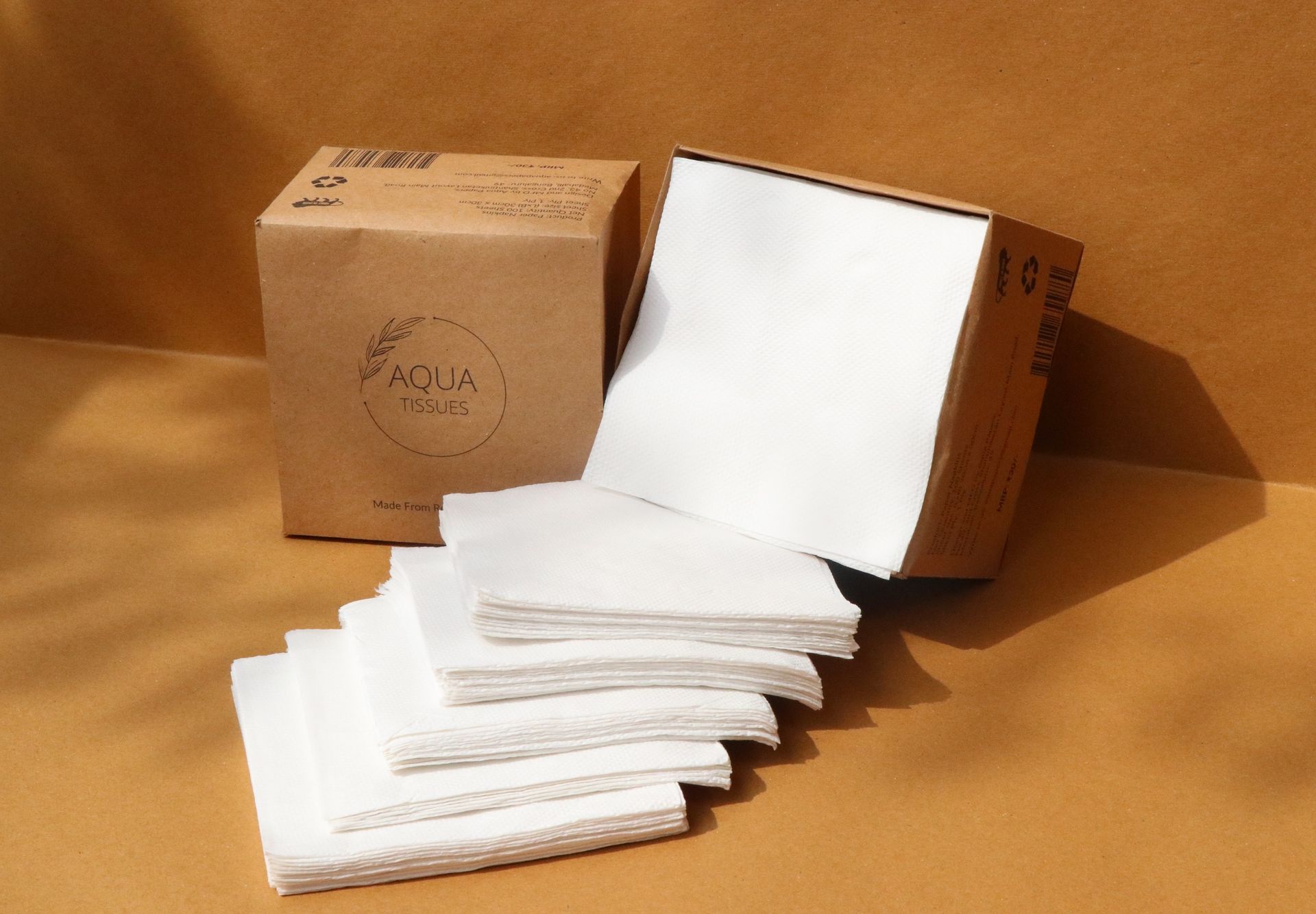 Aqua Papers Paper Packaging for Tissue Paper Napkins UpLink